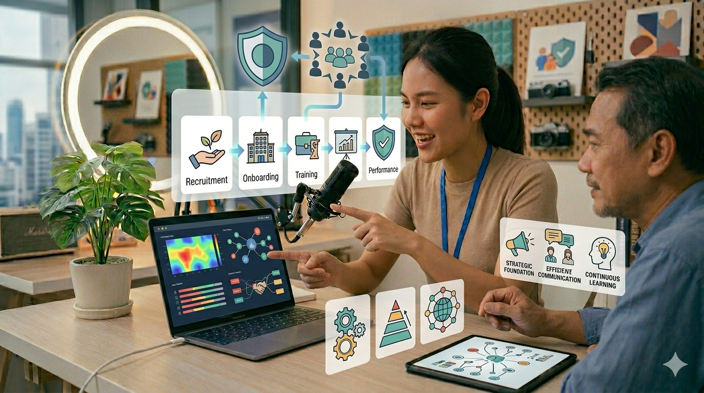 วิธีปั้นทีม 100 คน จากศูนย์สู่ระบบที่โตได้จริง