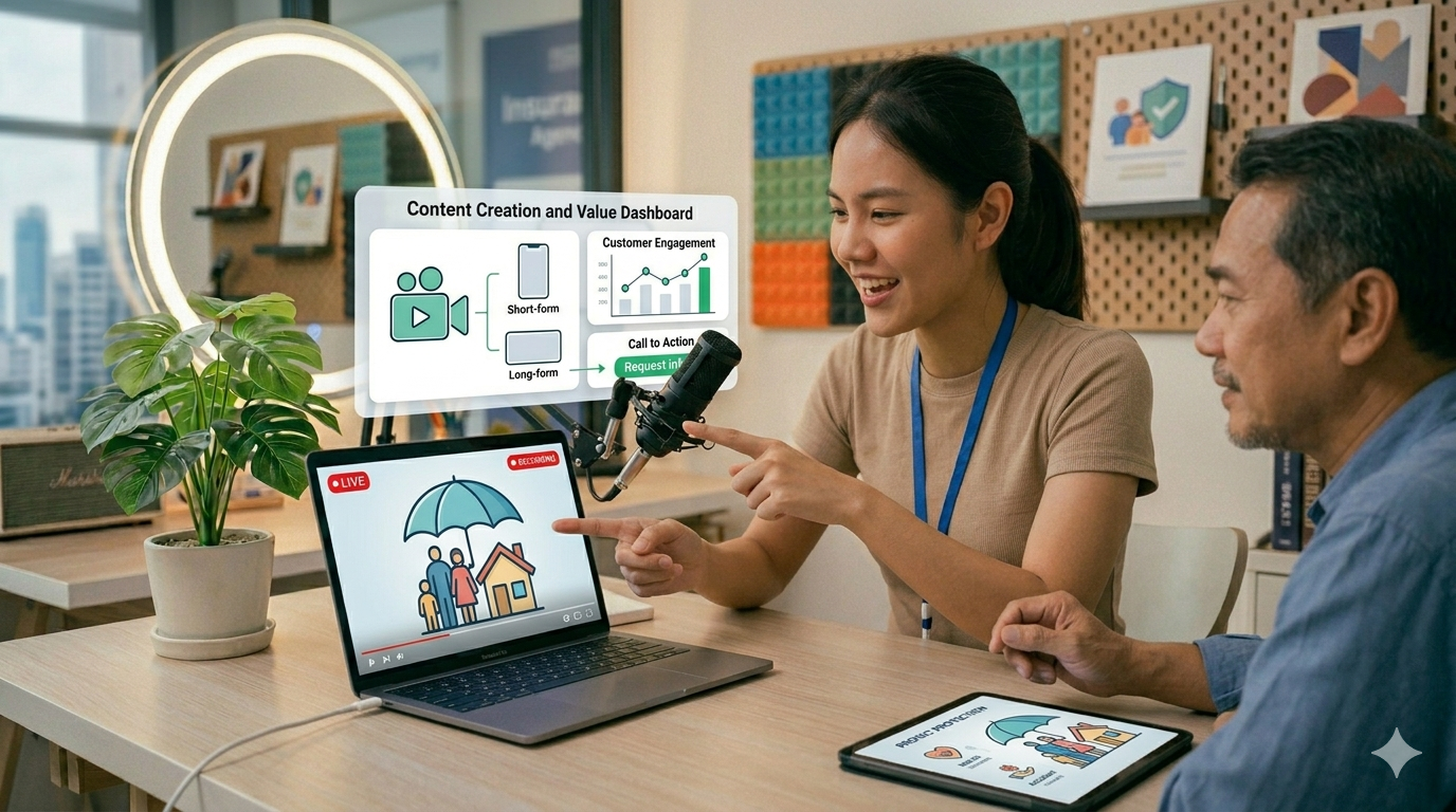 วิธีทำคอนเทนต์ขายประกัน สร้างลูกค้าแบบไม่ต้องไล่ขาย