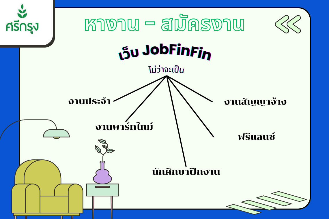 แนะนำเว็บ หางาน - สมัครงาน กับเว็บ JobFinFin