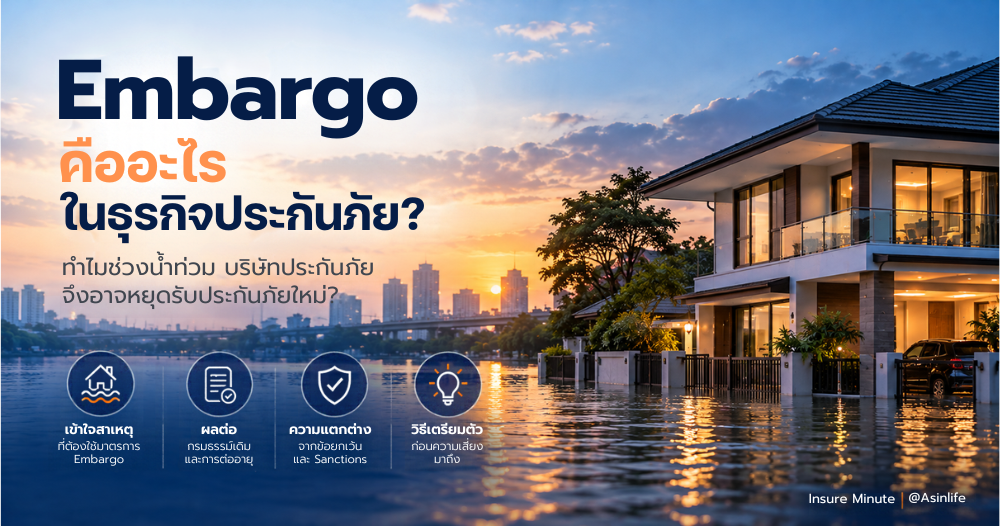 Embargo คืออะไรในธุรกิจประกันภั