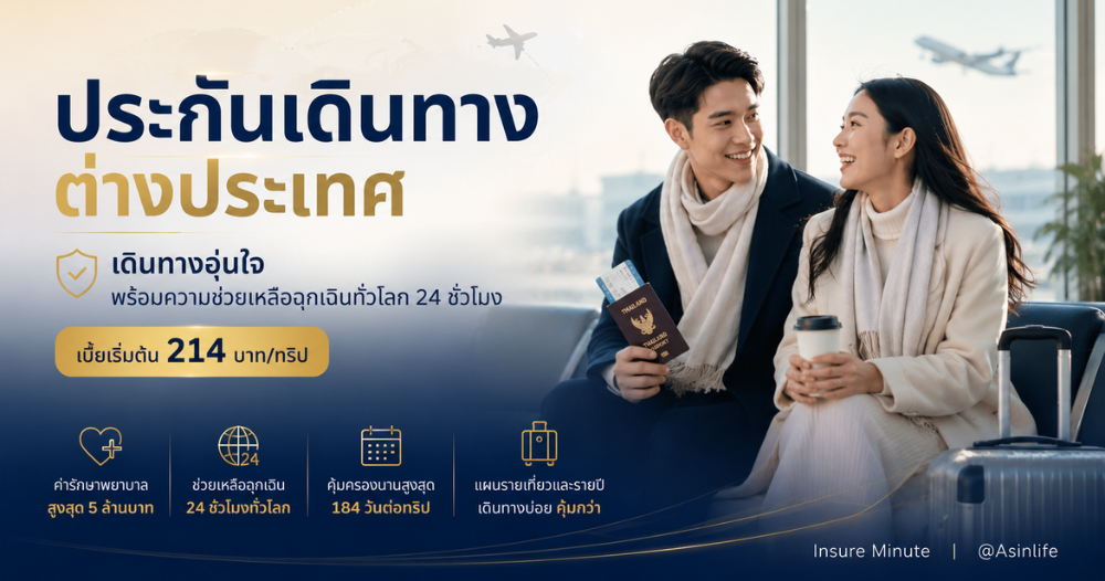 ประกันภัยการเดินทางAIG Travel Insurance