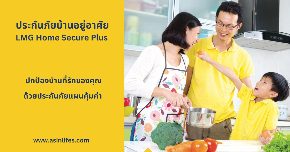 ประกันภัย LMG Home Secure Plus  ประกันภัย LMG Home Secure Plus