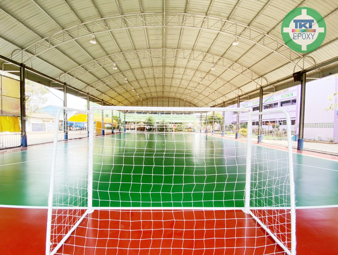สนามฟุตซอล อ.อัมพวา จ.สมทุรสงคราม