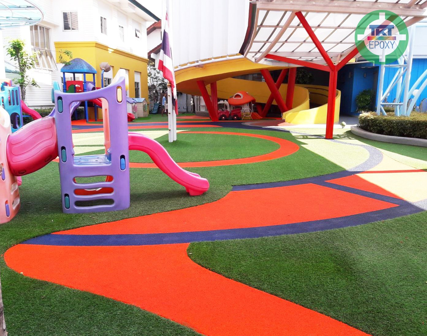 สนามเด็กเล่น โรงเรียนปาณยาพัฒนาการ