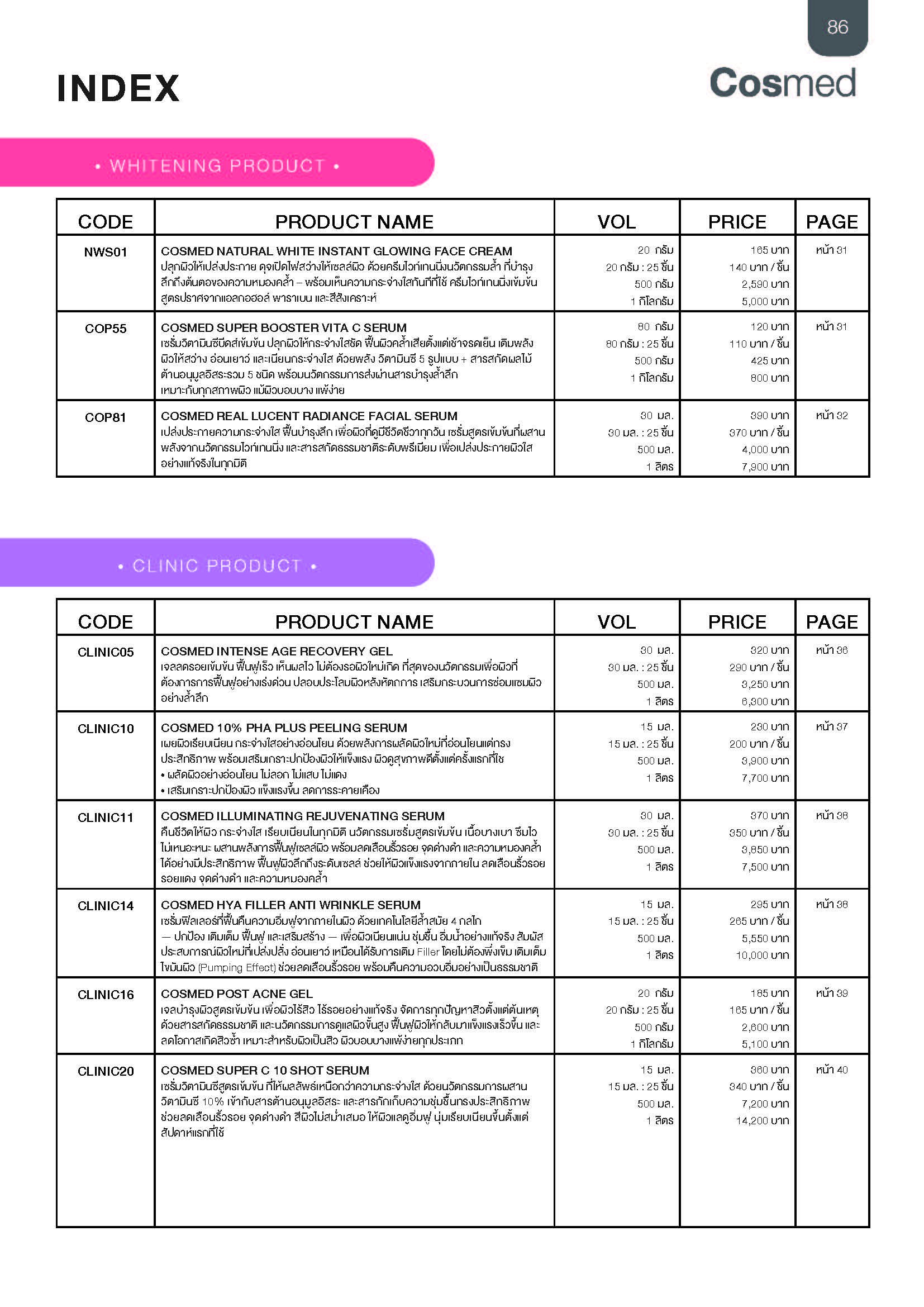 Catalogue