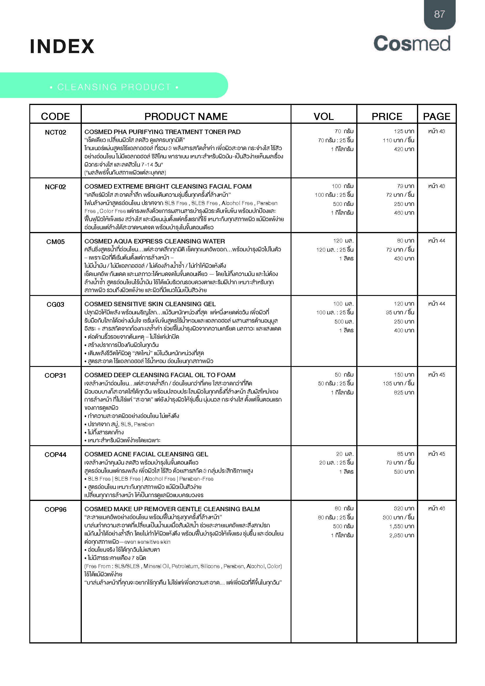 Catalogue