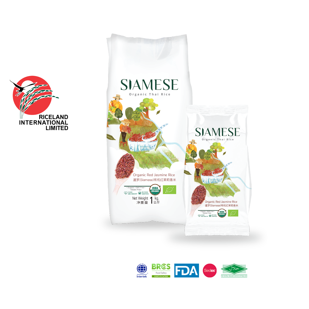 Siamese Organic Red Jasmine Rice