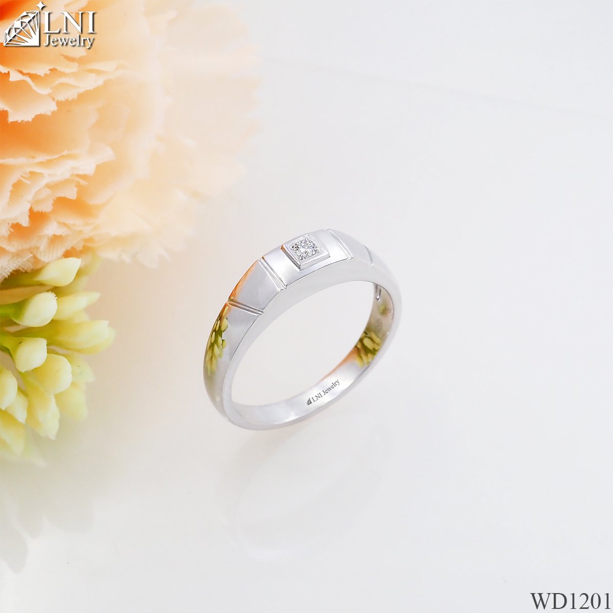 WD1201 Single Diamond Ring