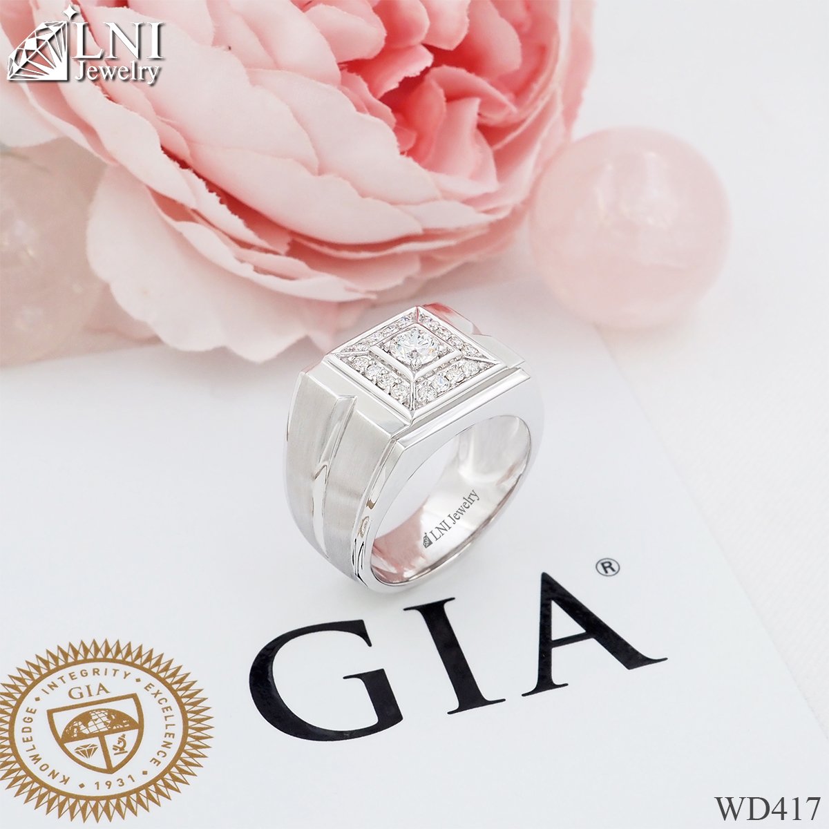 WD417 GIA Diamond Ring