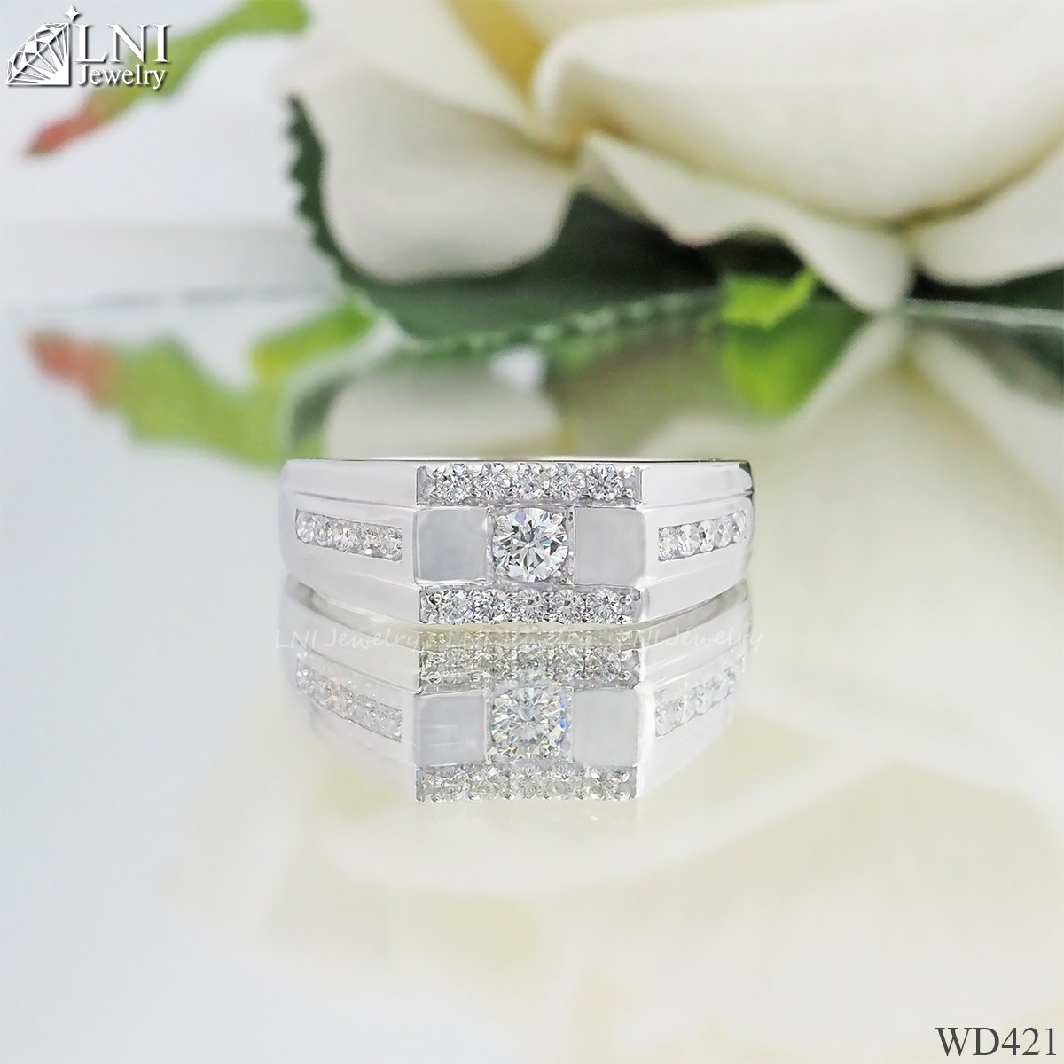 WD421 Diamond Ring