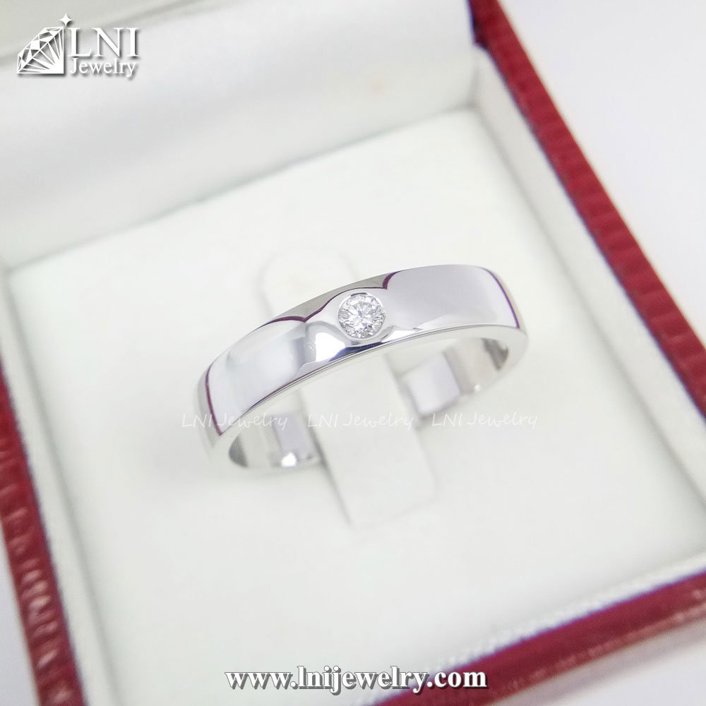 WD511 Single Diamond Ring