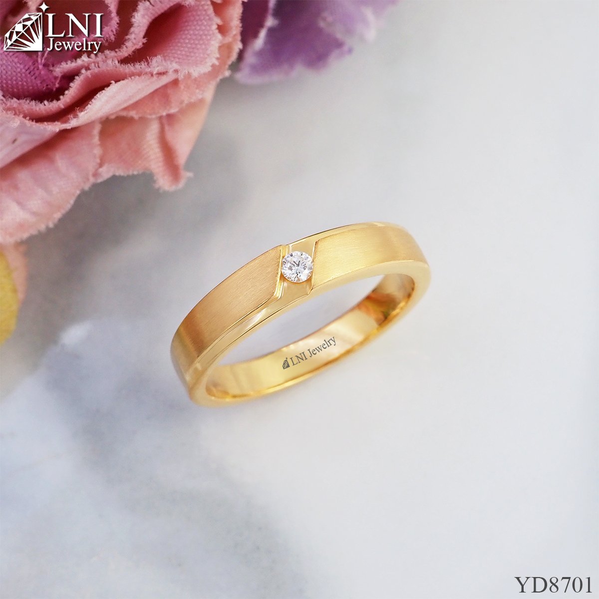 YD8701 Single Diamond Ring