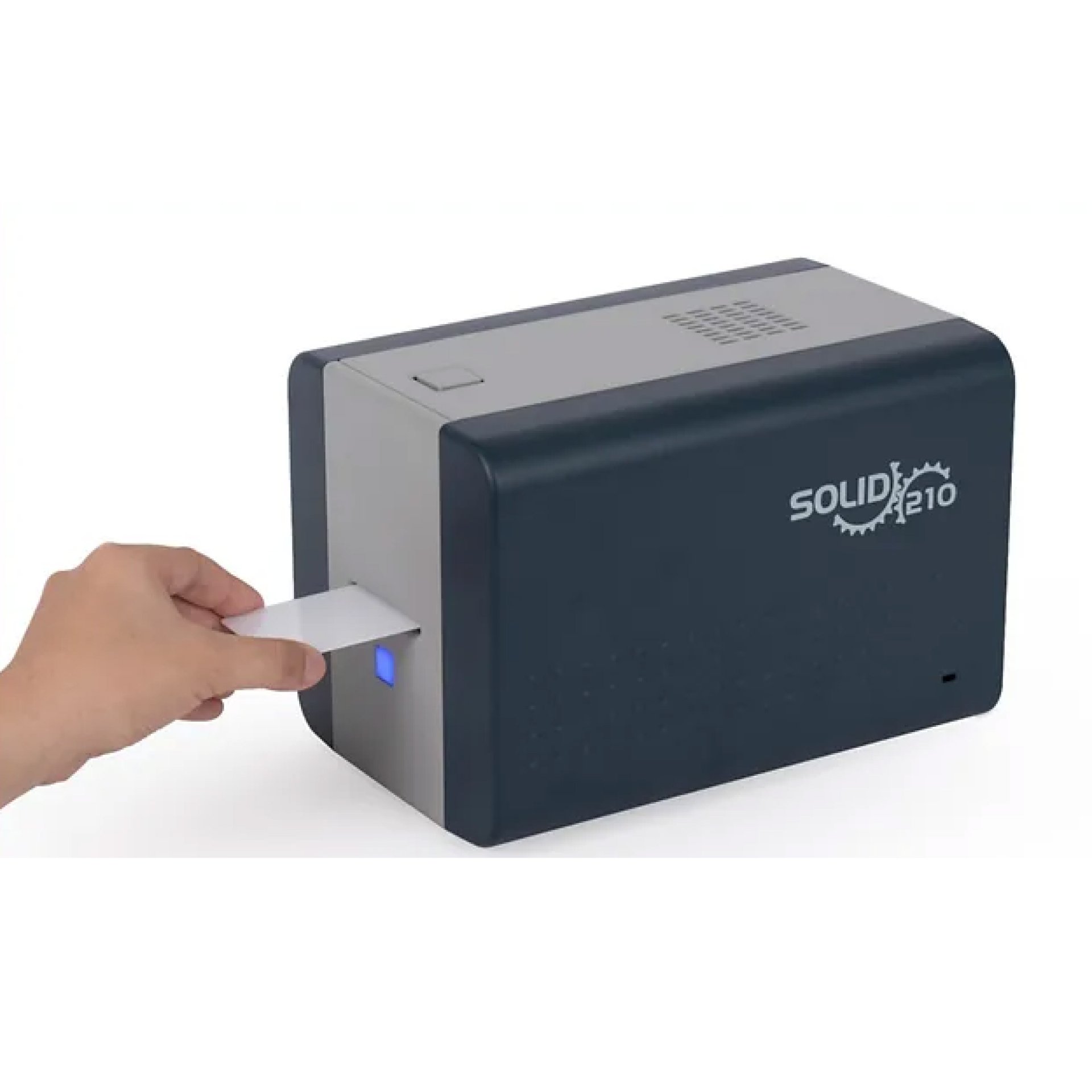 เครื่องพิมพ์บัตร IDP Desktop Card Printer Solid-210 - cps