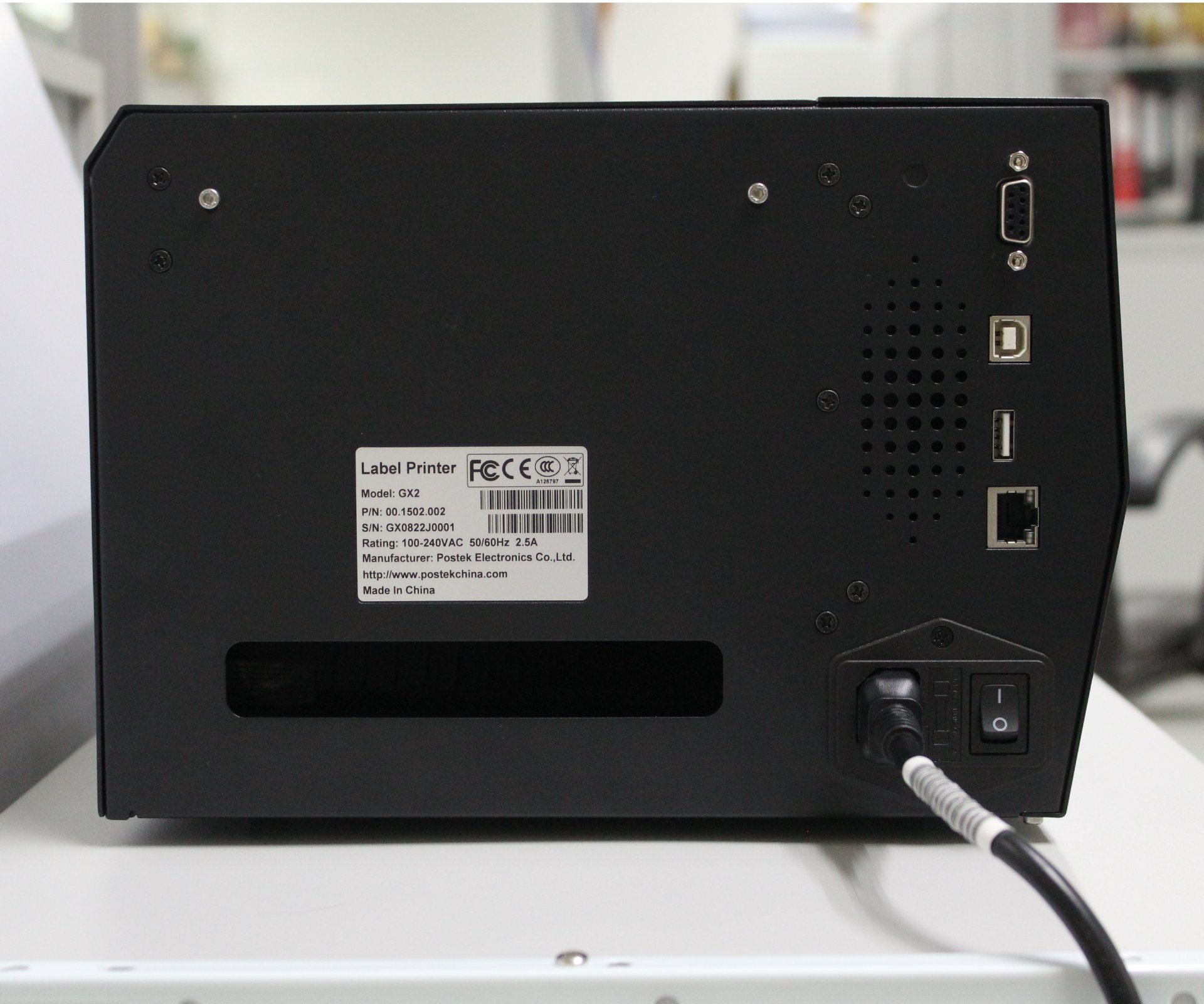 POSTEK GX Series Barcode Label Printer cps