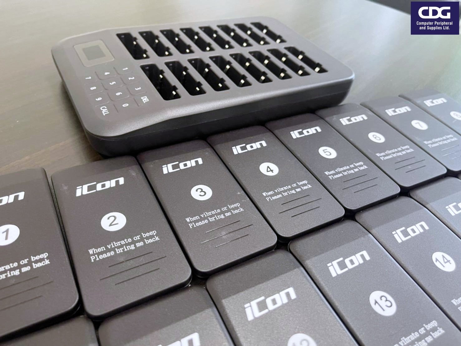 CTP302 Vibrating Pager Touchable Wireless Pager System for Restaurant cps