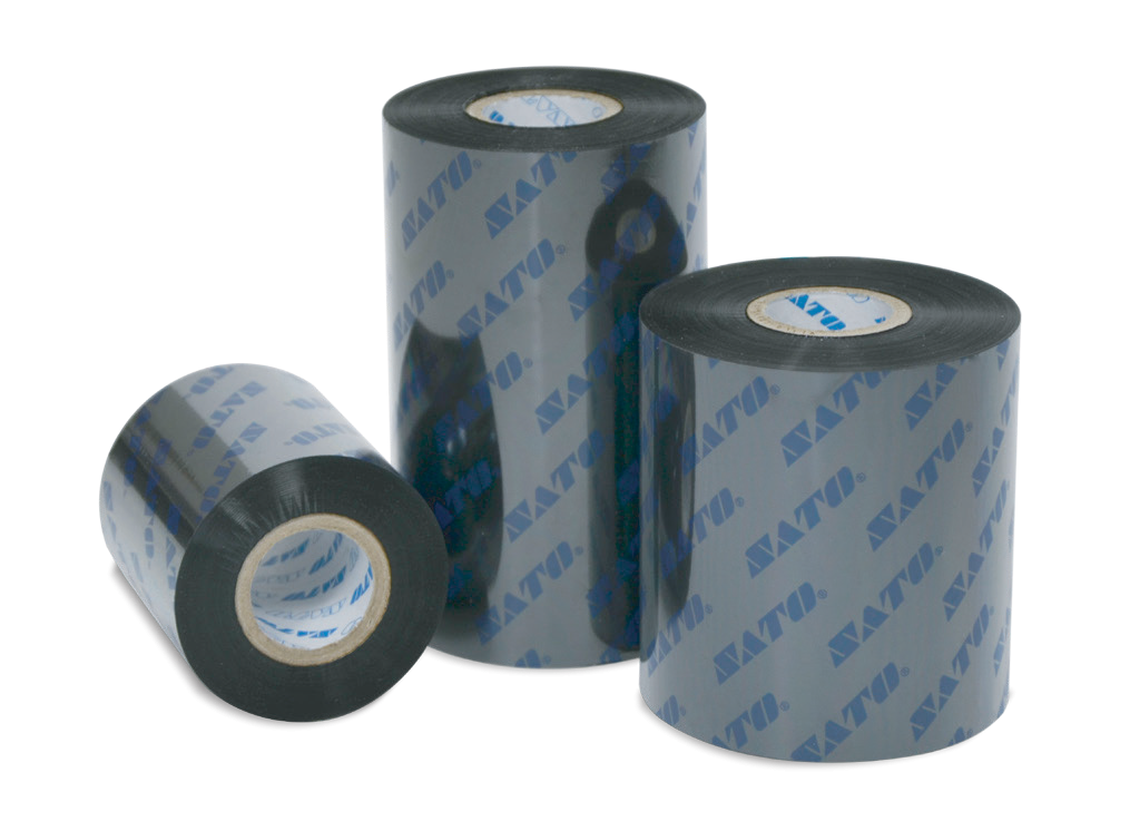 Ribbon SATO T110A Carbon Ribbon WAX - Resin - cps
