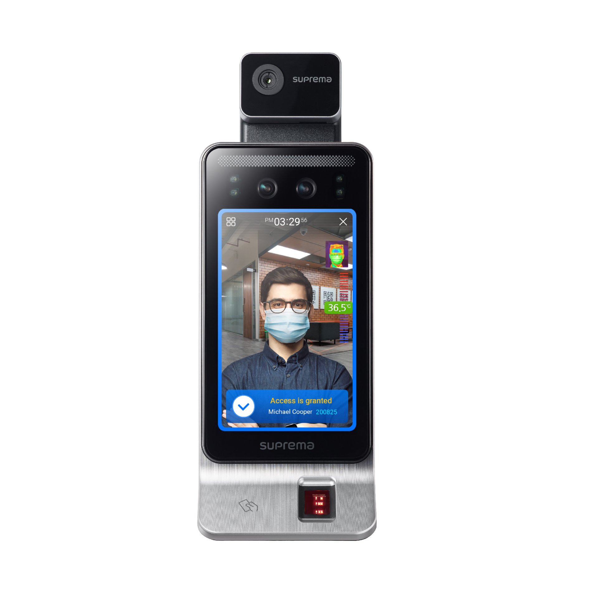 เครื่องสแกนใบหน้า Suprema FaceStation F2 (Face Scanner) - cps