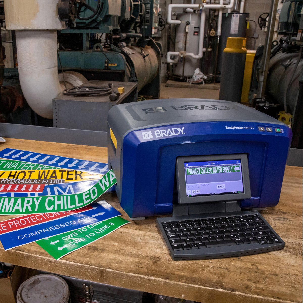 S3700 Multicolor Safety Sign and Label Printer