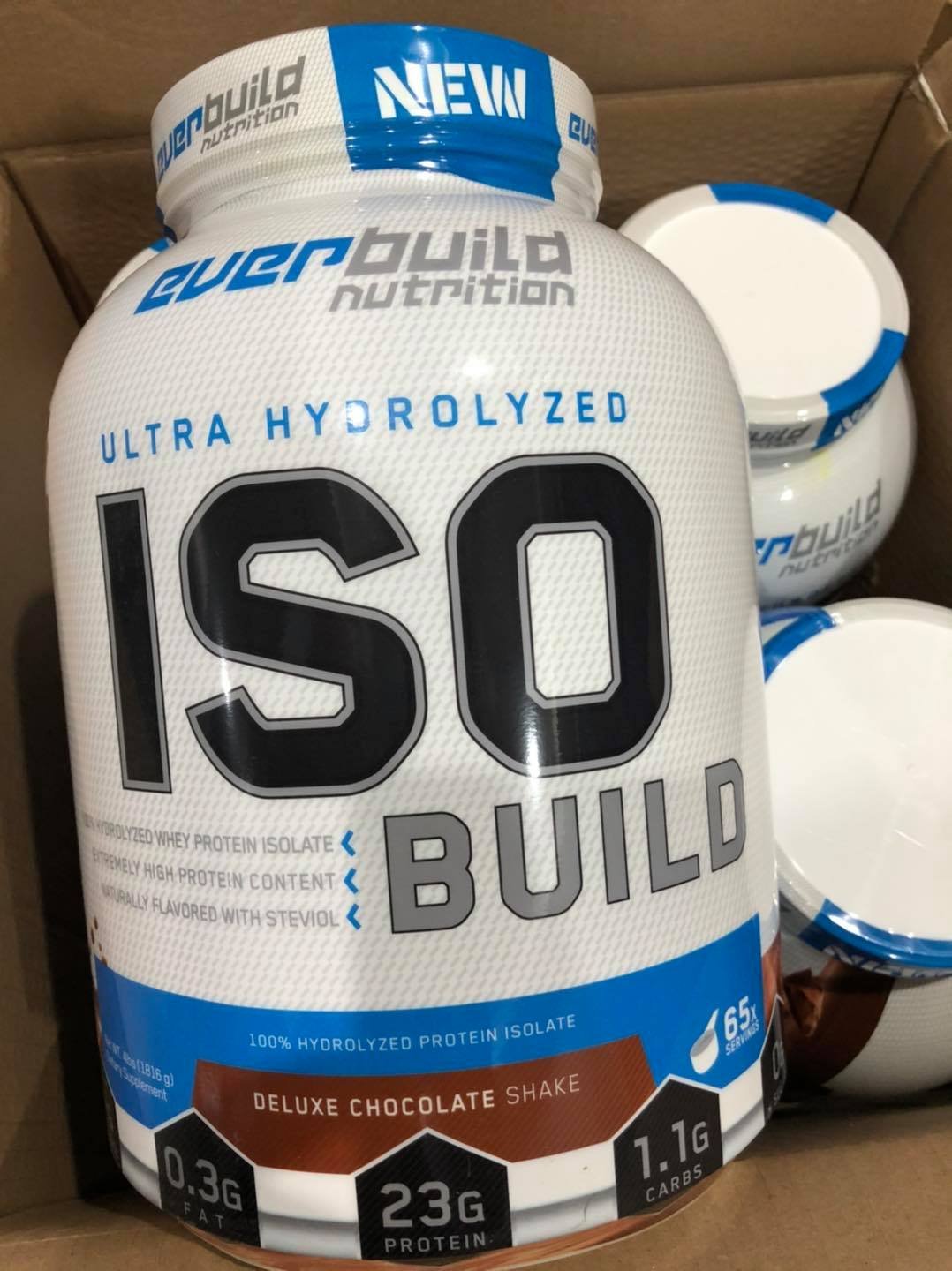 Everbuild ISO BUILD Ultra Hydrolyzed 5 lbs - 100% Ultra Hydrolyzed Whey ...