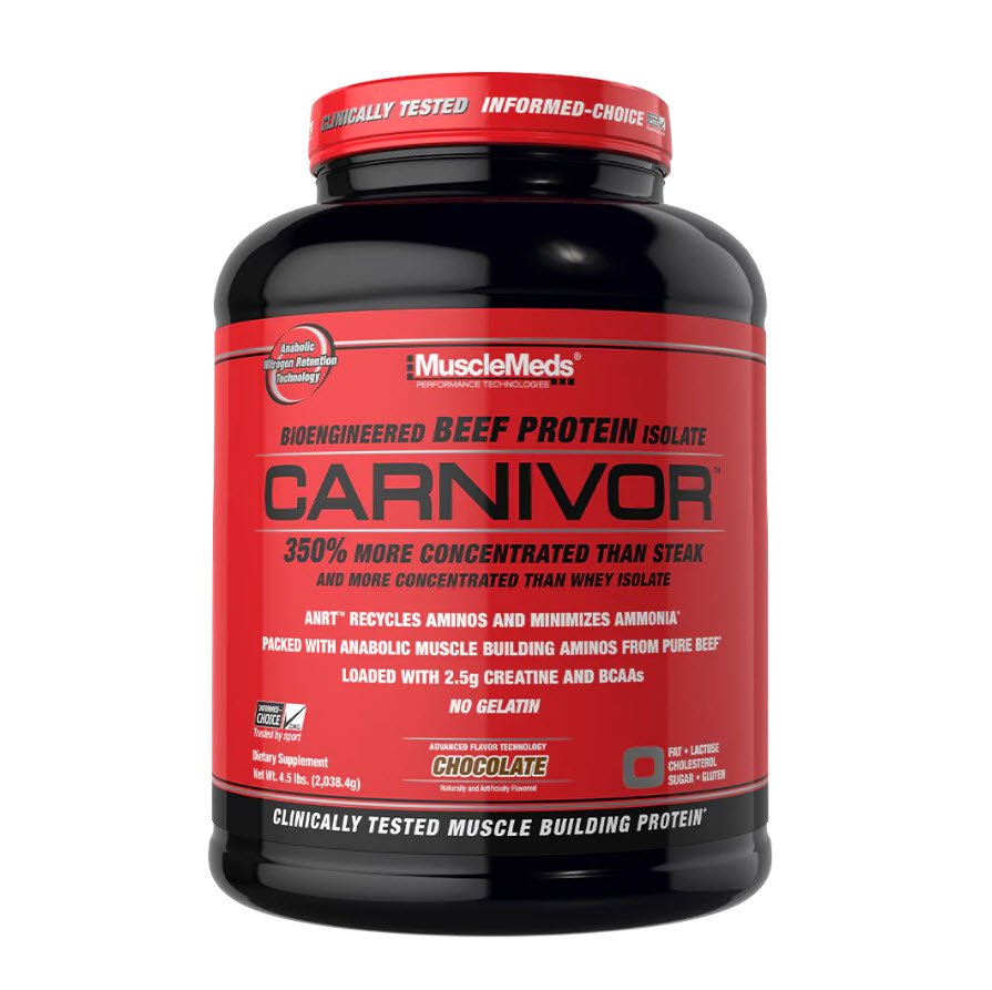 MuscleMeds Carnivor Beef Protein Isolate - 4.19 Lbs