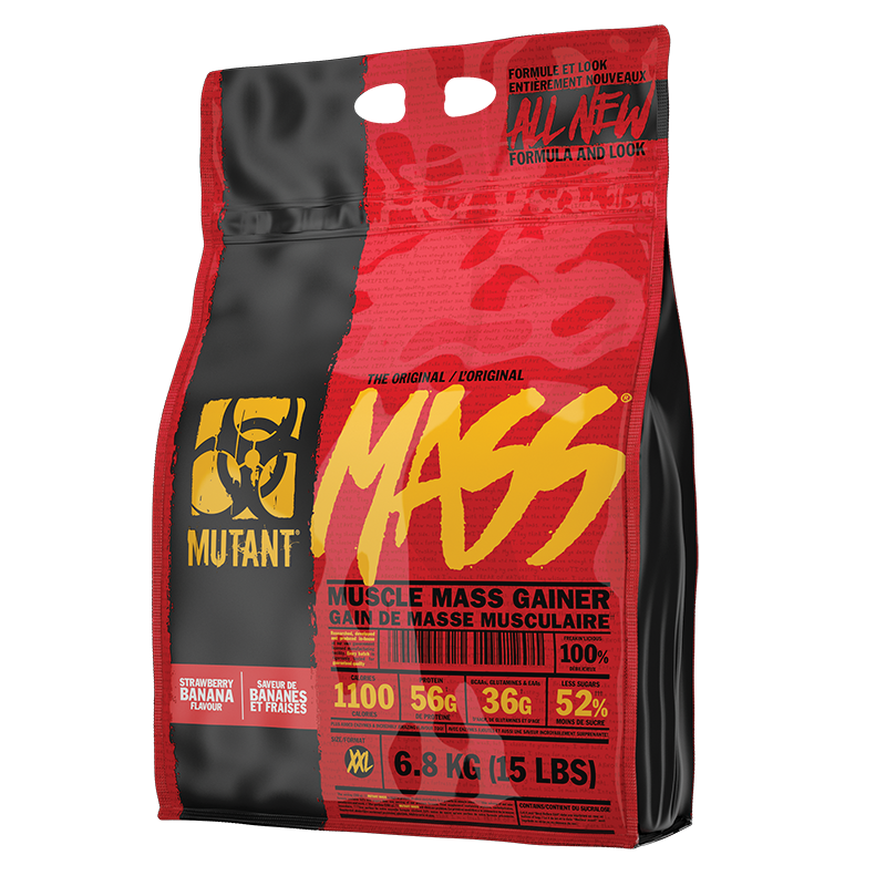 Mutant Mass Muscle Weight Gainer - 15 LB - Triple Chocolate
