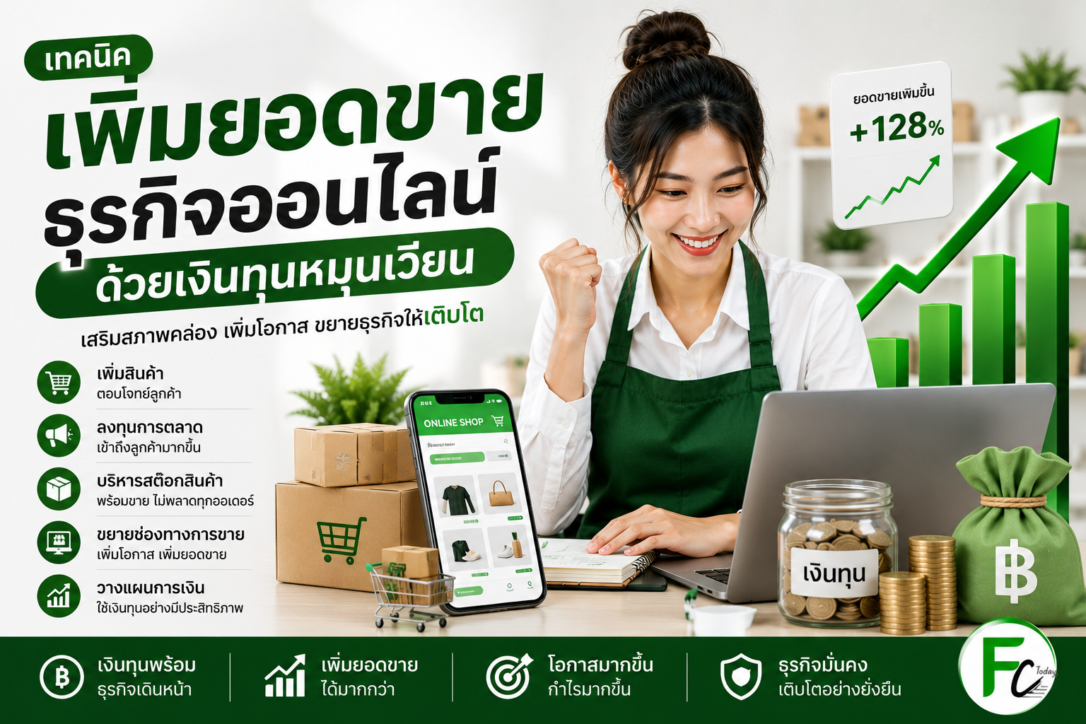 สินเชื่อธุรกิจออนไลน์  เงินทุนหมุนเวียน | Fastcash Today