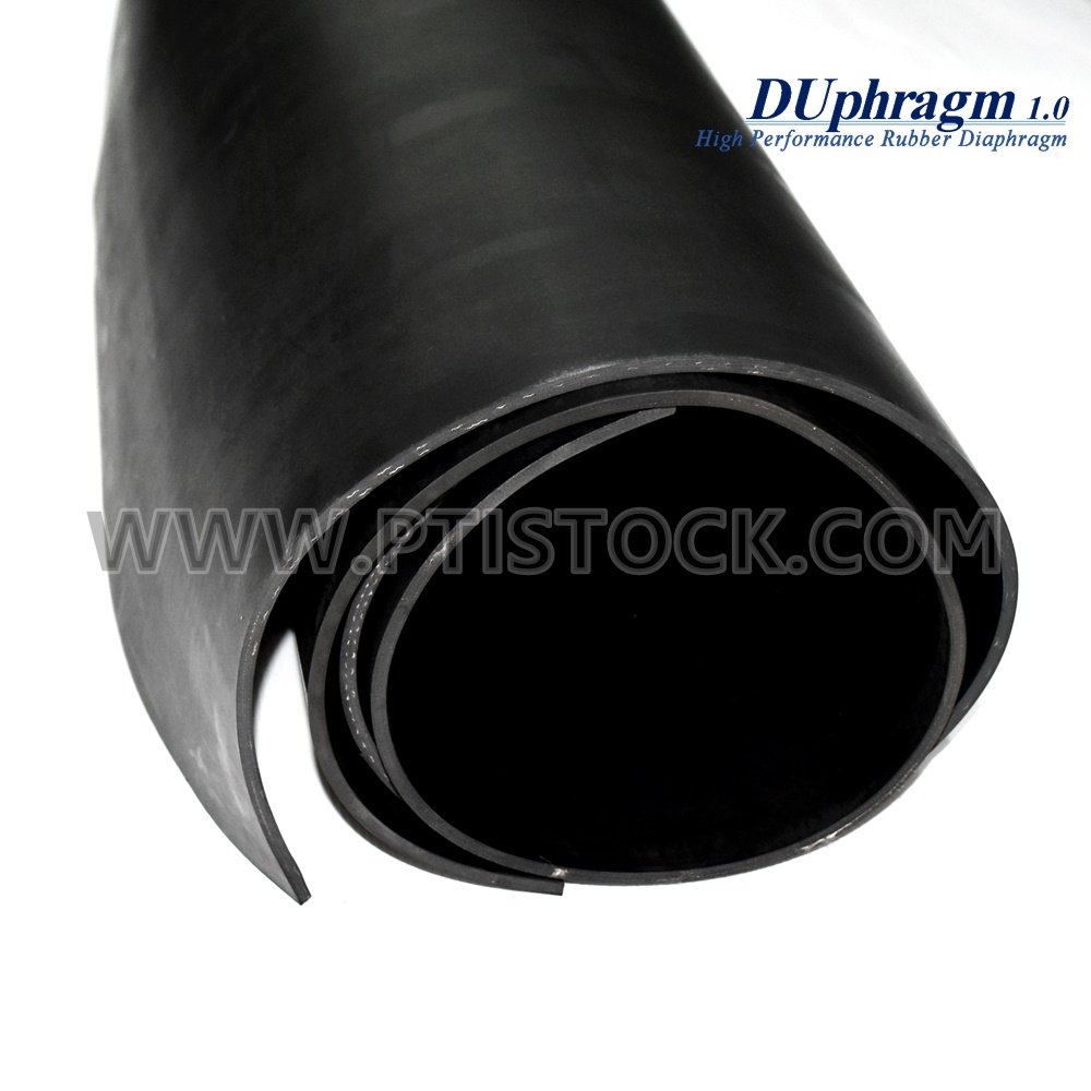 CR Diaphragm Rubber Sheet ( 2 plies) 6 mm ptistock