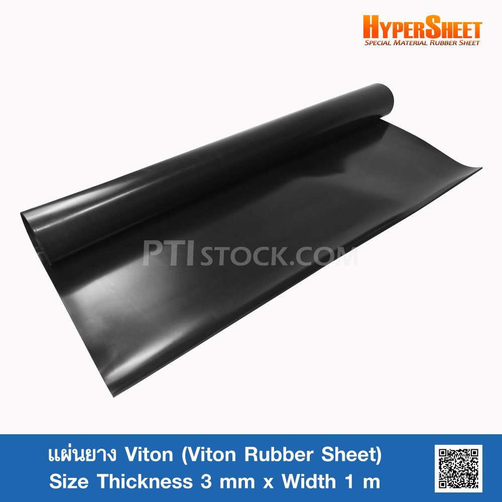 VITON Rubber Sheet 3mm. ptistock