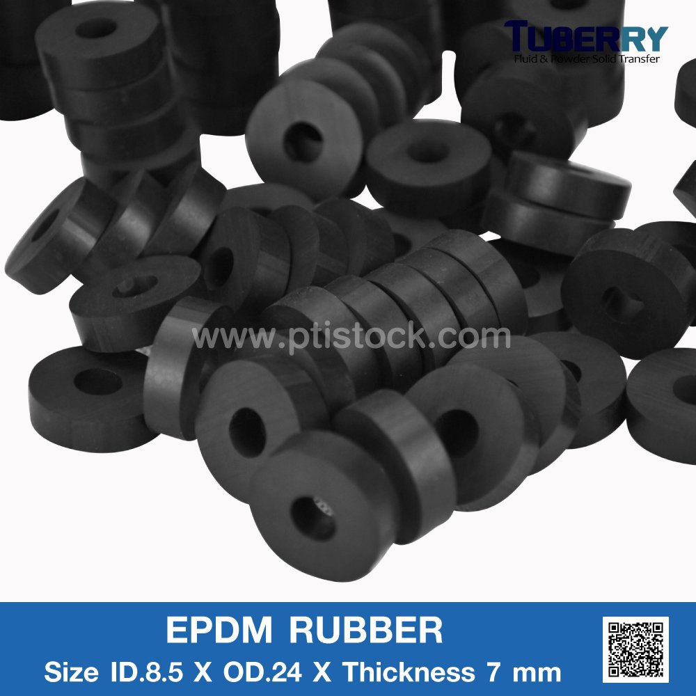EPDM RUBBER ID.8.5 X OD.24 X Thickness 7 mm