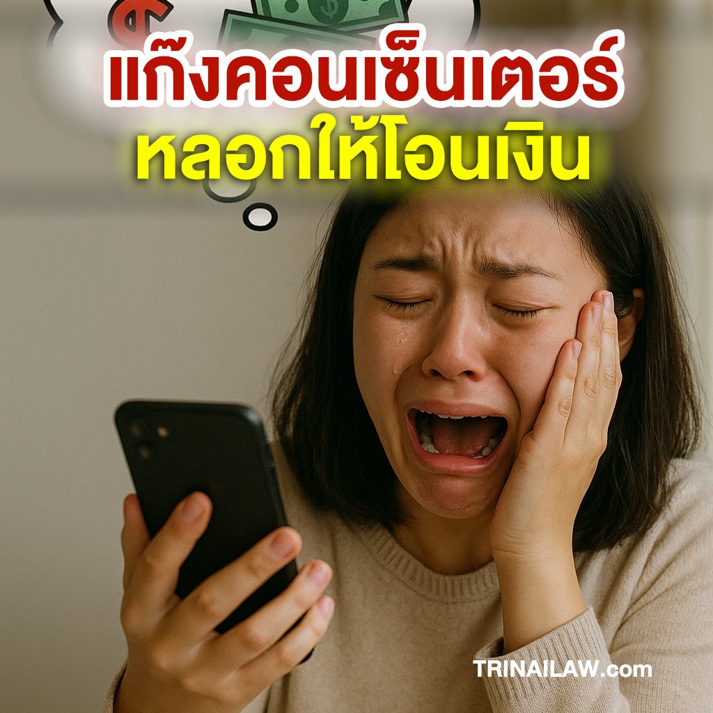 มิจฉาชีพ แก็งคอลเซ็นเตอร์ หลอกให้กู้เงิน สิ่งแรกที่ต้องทำ