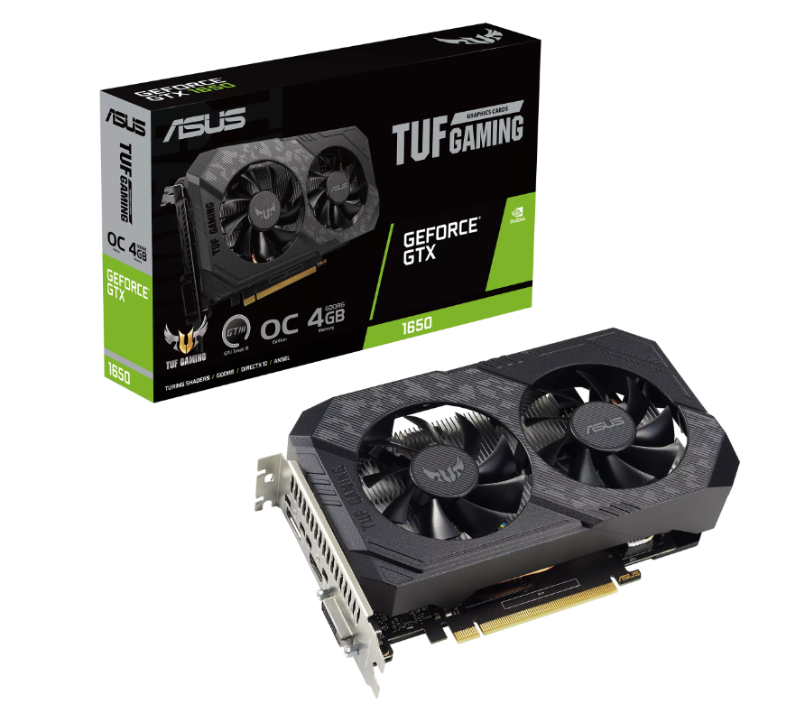 ASUS TUF GEFORCE GTX1650 OC 4GB GDDR6 90YV0GX2 M0NA00