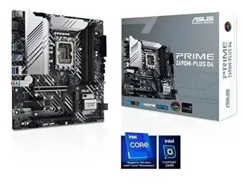 ASUS MOTHERBOARD PRIME Z790M-PLUS D4-CSM (90MB1D20-M0UAYC )