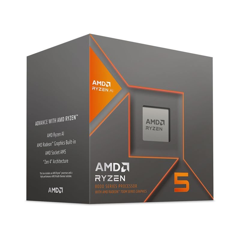 CPU AMD RYZEN 5 8600G 6 CORE/12 THREAD PROCESSER (100-100001237BOX)