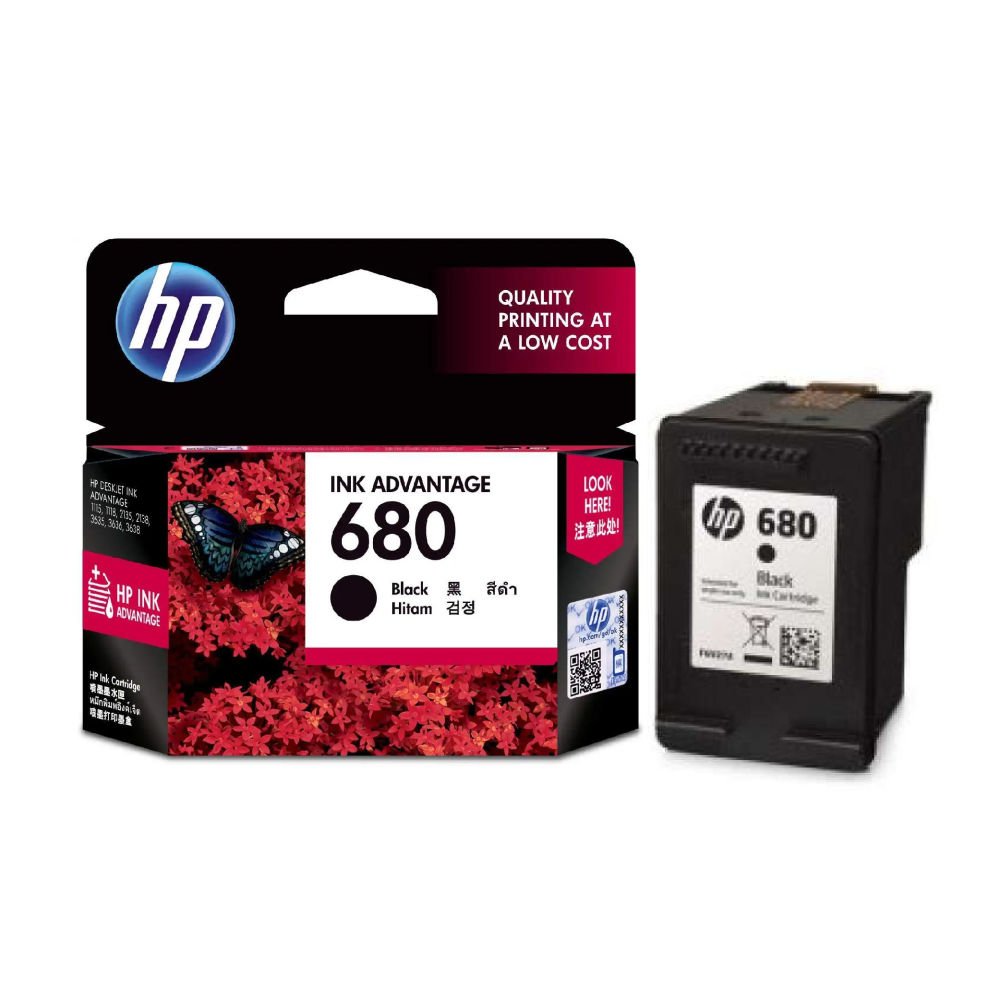 HP INK 680/F6V27AA/BK DJ 2135,3635,1115,1118,2138,3636,3638