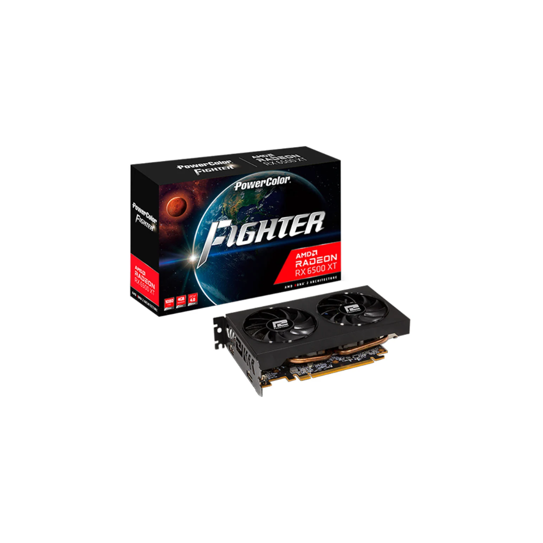 POWER COLOR AMD RADEON RX6500XT/4GB GDDR6 DP/HDMI(AXRX 6500XT