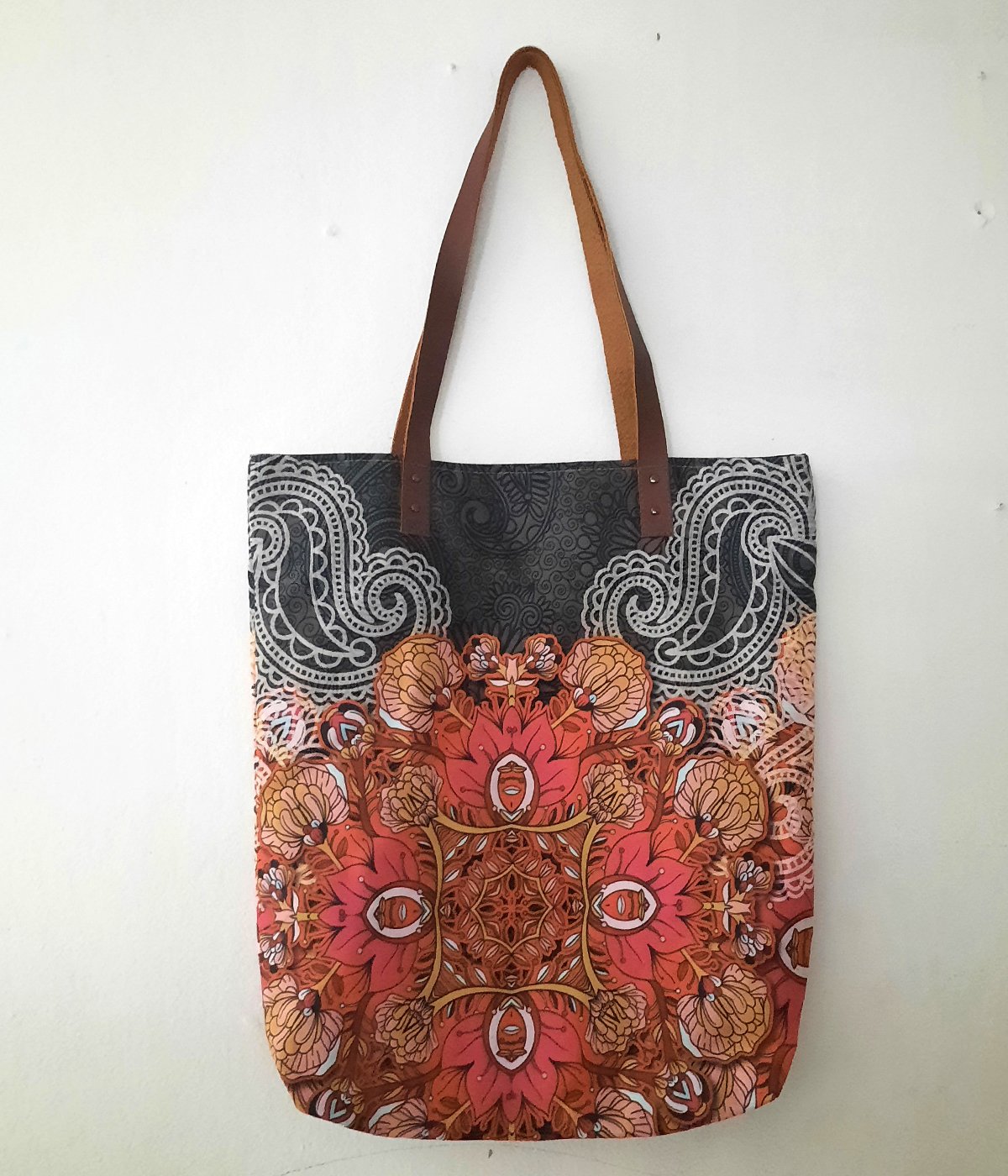 Mandala Printed Tote Bags / Canvas Bags / Tote Bags / Canvas Tote Bag / FREE SHIPPING