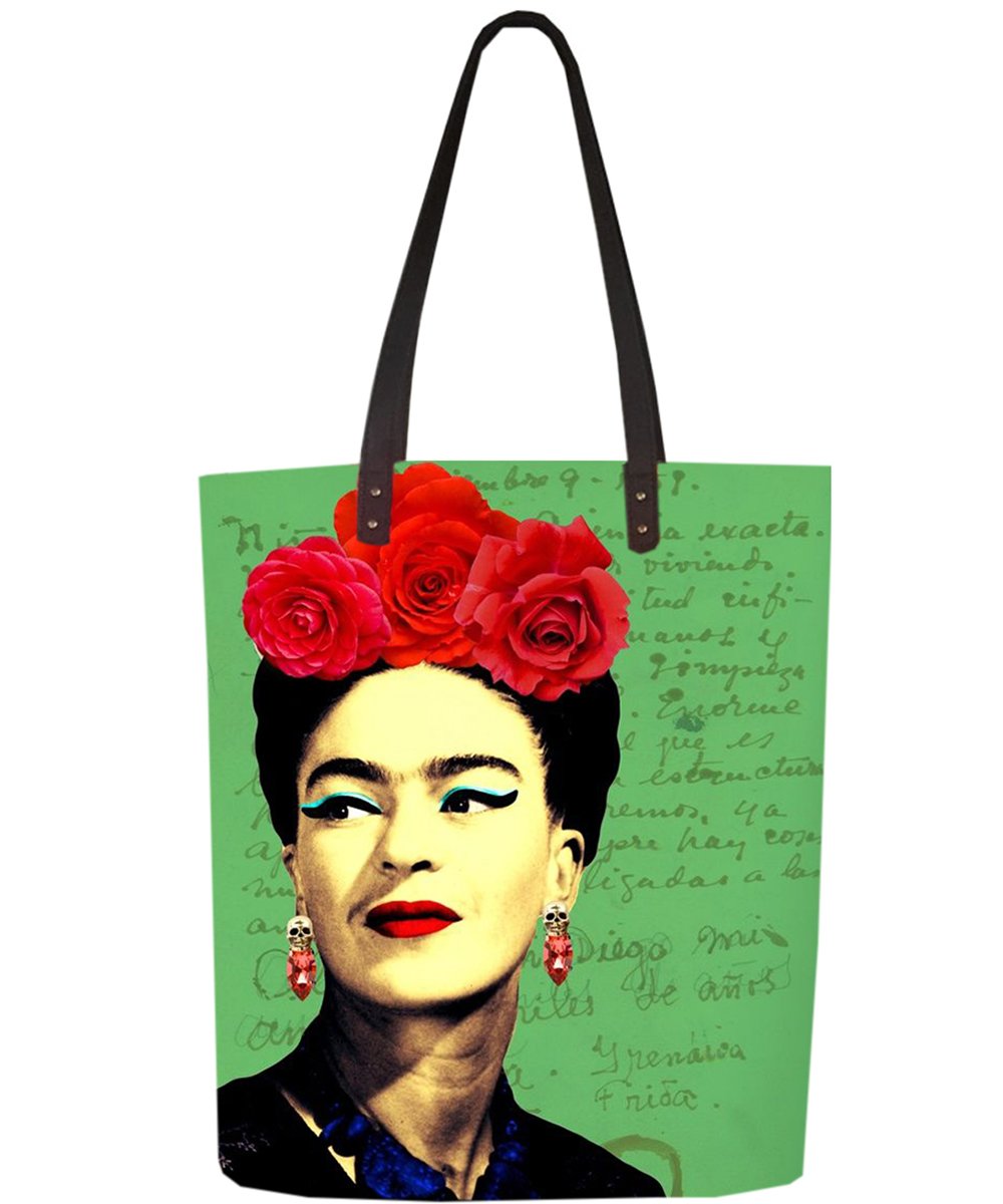 กระเป๋าผ้า Frida / กระเป๋าผ้าแคนวาส / กระเป๋าผ้า / จัดส่งฟรี