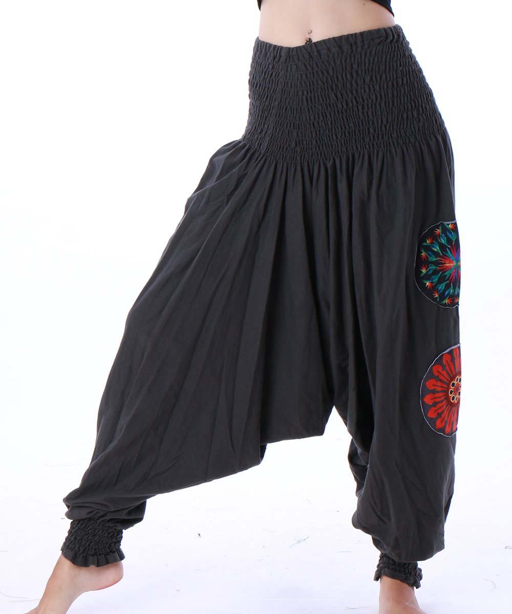 REBELLE Denim Harem Trousers – La Femme Rebelle Clothing