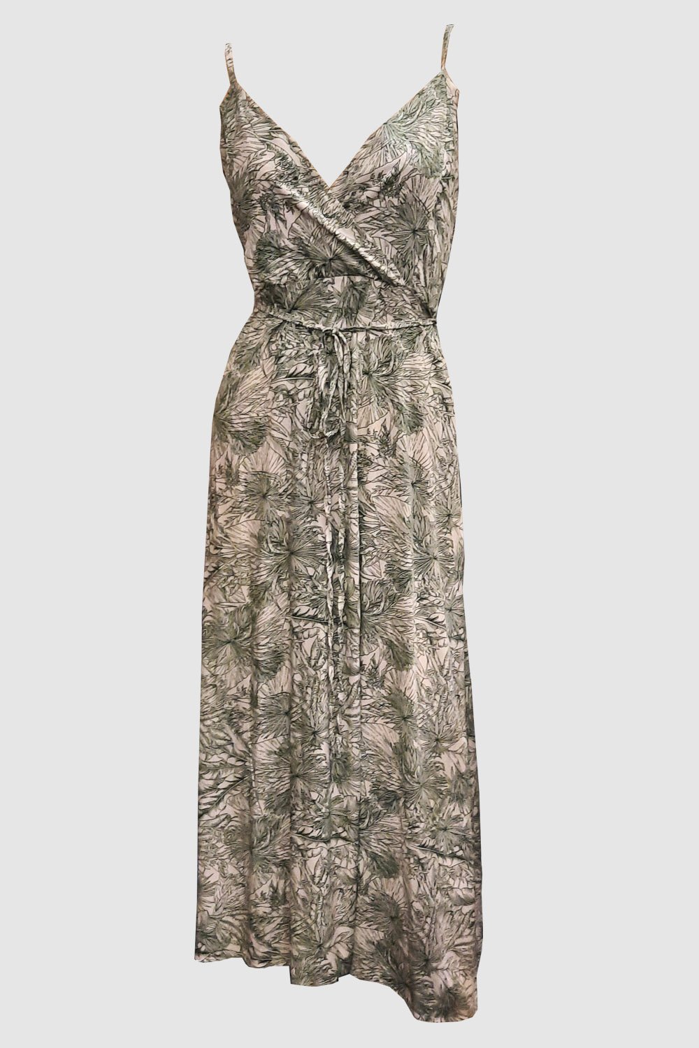 Forest Printed Woven Maxi Dress
