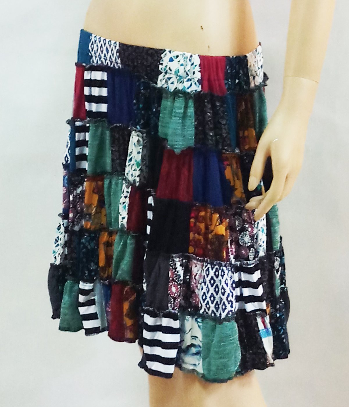 Eco-Products / Patchwork Skirts / Summer Skirts