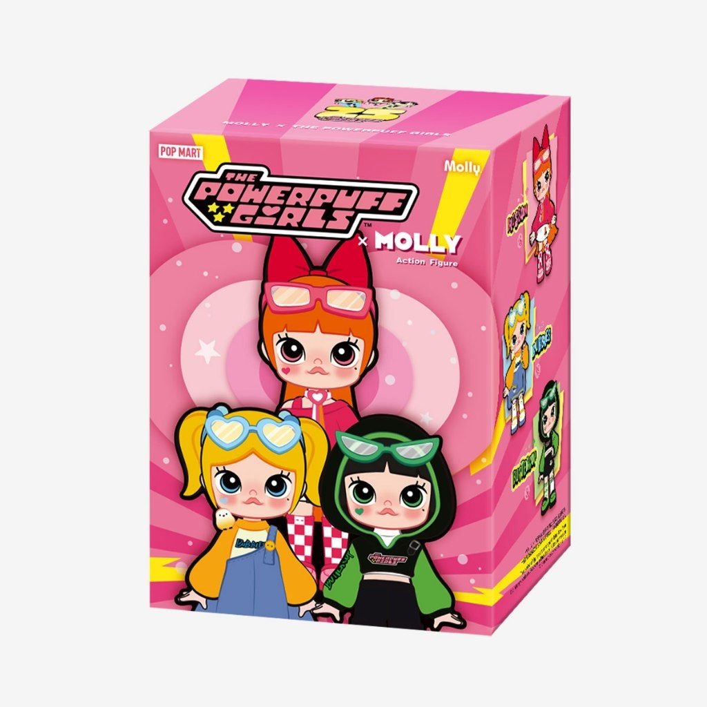 【未開封】POPMART Molly×The Powerpuff Girls Amazon.com: POP MART MEGA Space Molly 400%+100% The