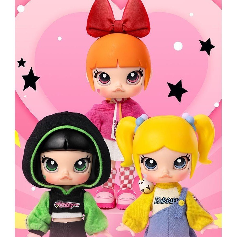 【新品】POPMART Molly × The Powerpuff Girls MOLLY × The Powerpuff Girls Series Action Figure | Blind