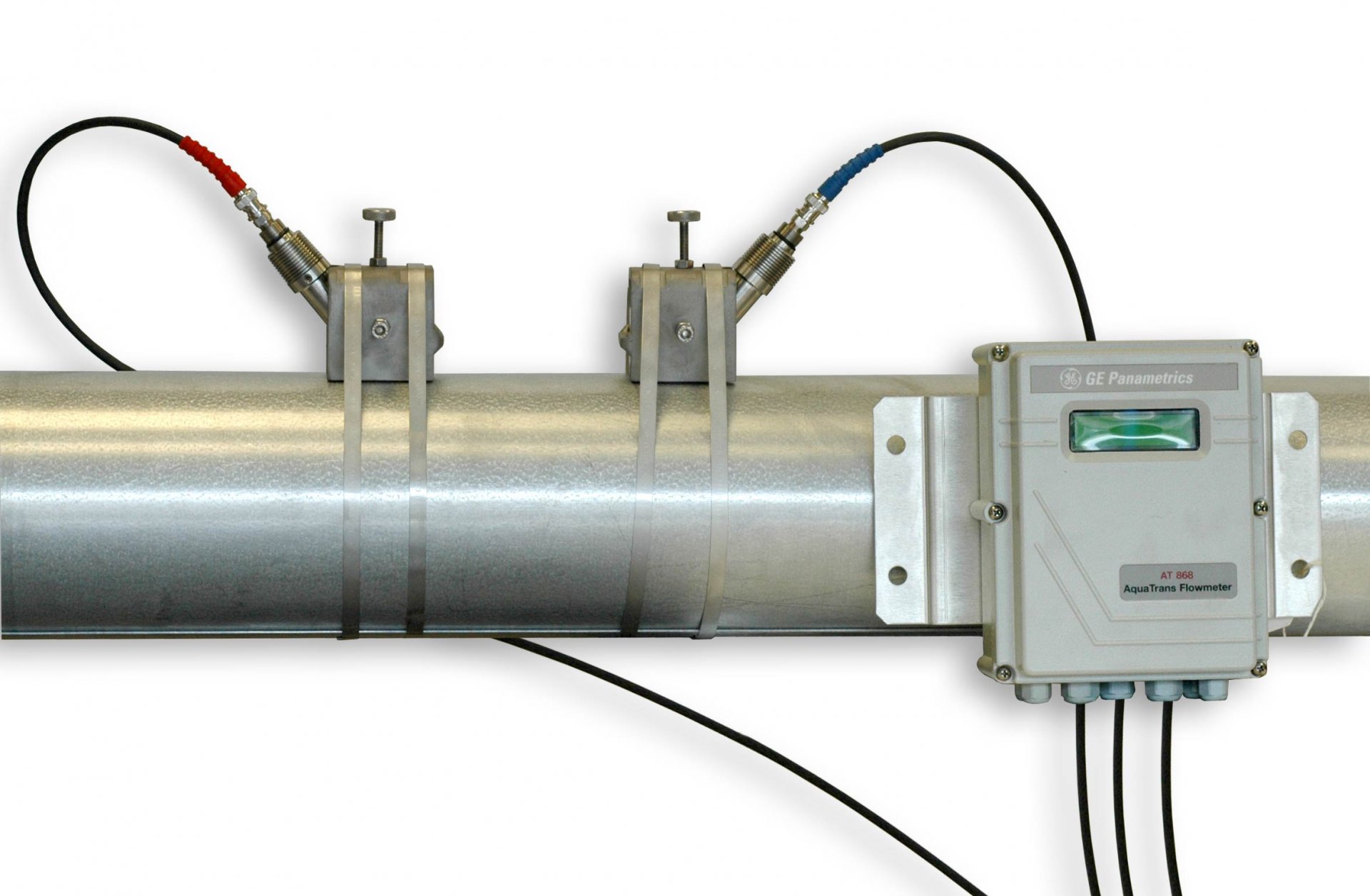Panametrics AT868 เครื่องวัดอัตราการไหลแบบอุลตร้าโซนิคชนิดรัดท่อ Ultrasonic Clamp On Flow Meter / ราคา