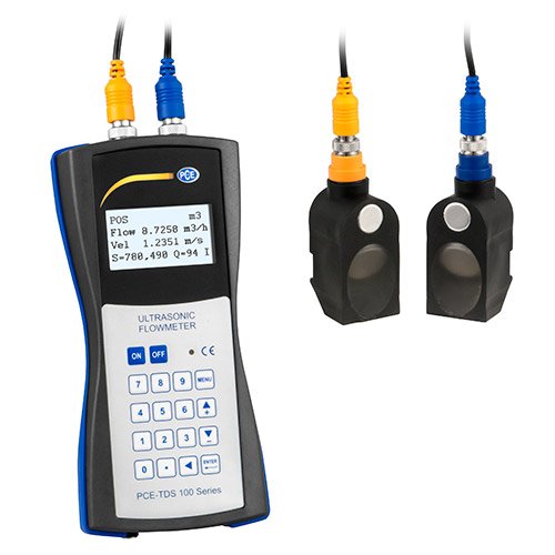 PCE-TDS 100H , (ท่อใช้งาน 0.5-28 นิ้ว) เครื่องวัดอัตราการไหล Ultrasonic clamp-on flow meters / ราคา
