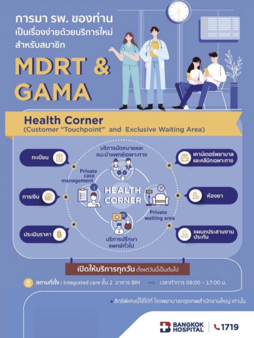 สิทธิพิเศษMDRT สิทธิพิเศษMDRT
