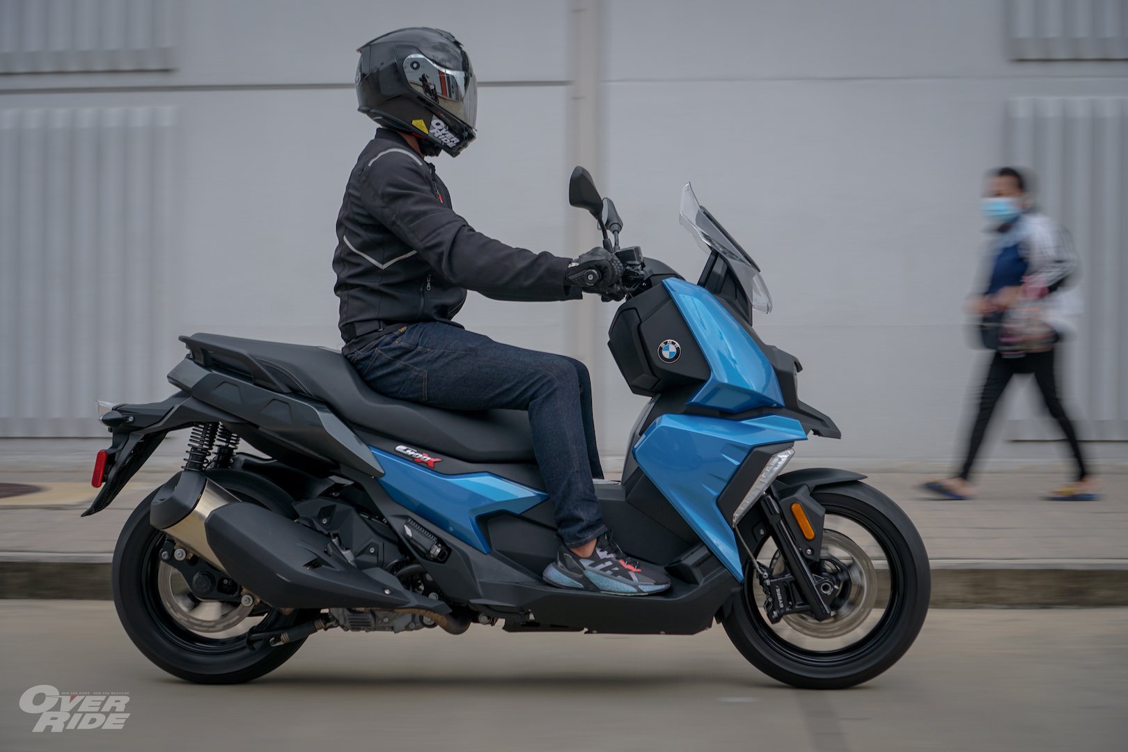 OverRide Test BMW C400X OverRide Test BMW C400X