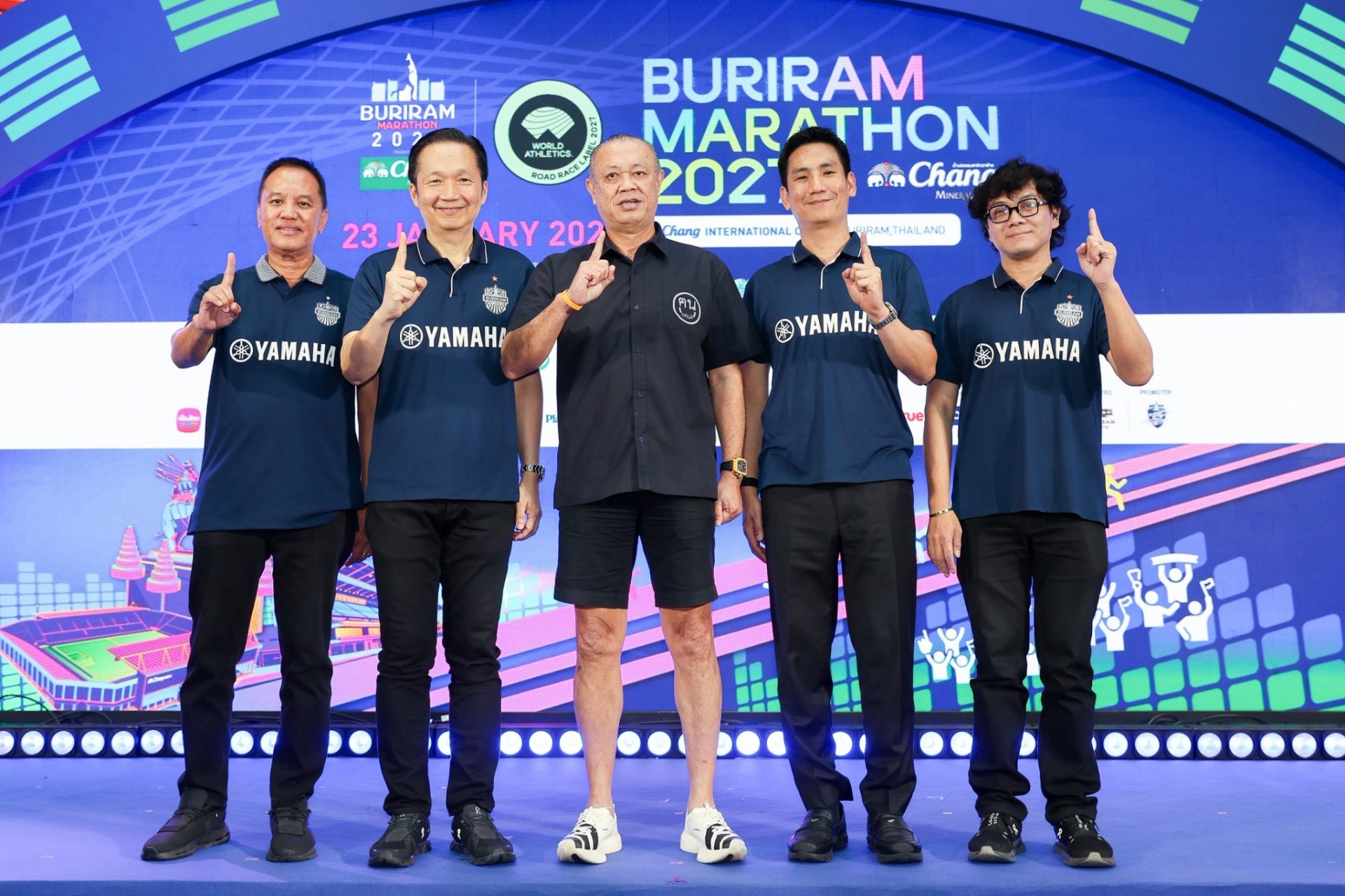 ยามาฮ่าร่วมแถลงข่าว บุรีรัมย์ มาราธอน 2027 สนับสนุนต่อเนื่องปีที่ 11 ร่วมผลักดันประเทศไทยสู่ Marathon Destination แห่งเอเชีย