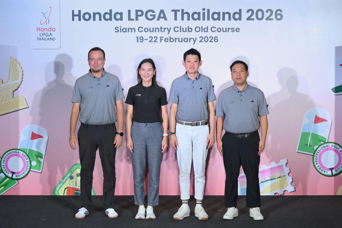 ฮอนด้า แอลพีจีเอ ไทยแลนด์ 2026 จัดใหญ่ครั้งที่ 19   ยกทัพนักกอล์ฟหญิงระดับโลก อัดฉีดเพิ่มเงินรางวัลรวม 1.8 ล้านดอลลาร์ฯ                                      ณ สยามคันทรีคลับ โอลด์คอร์ส พัทยา 1922 กุมภาพันธ์ 2569