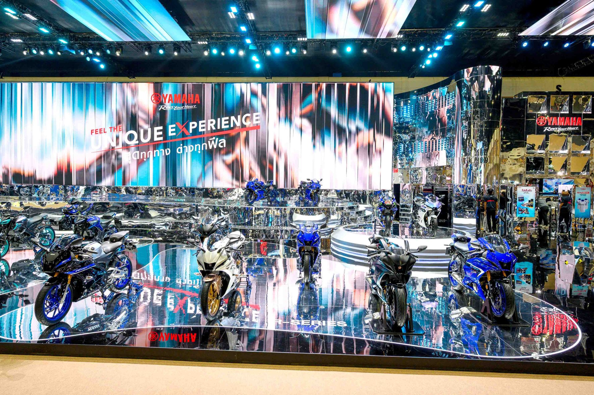 ยามาฮ่าคว้ารางวัลการออกแบบ และดีไซน์บูทยอดเยี่ยมต่อเนื่องปีที่ 19 ในการออกบูธที่งานบางกอกมอเตอร์โชว์ครั้งที่ 46 ยามาฮ่าคว้ารางวัลการออกแบบ และดีไซน์บูทยอดเยี่ยมต่อเนื่องปีที่ 19 ในการออกบูธที่งานบางกอกมอเตอร์โชว์ครั้งที่ 46