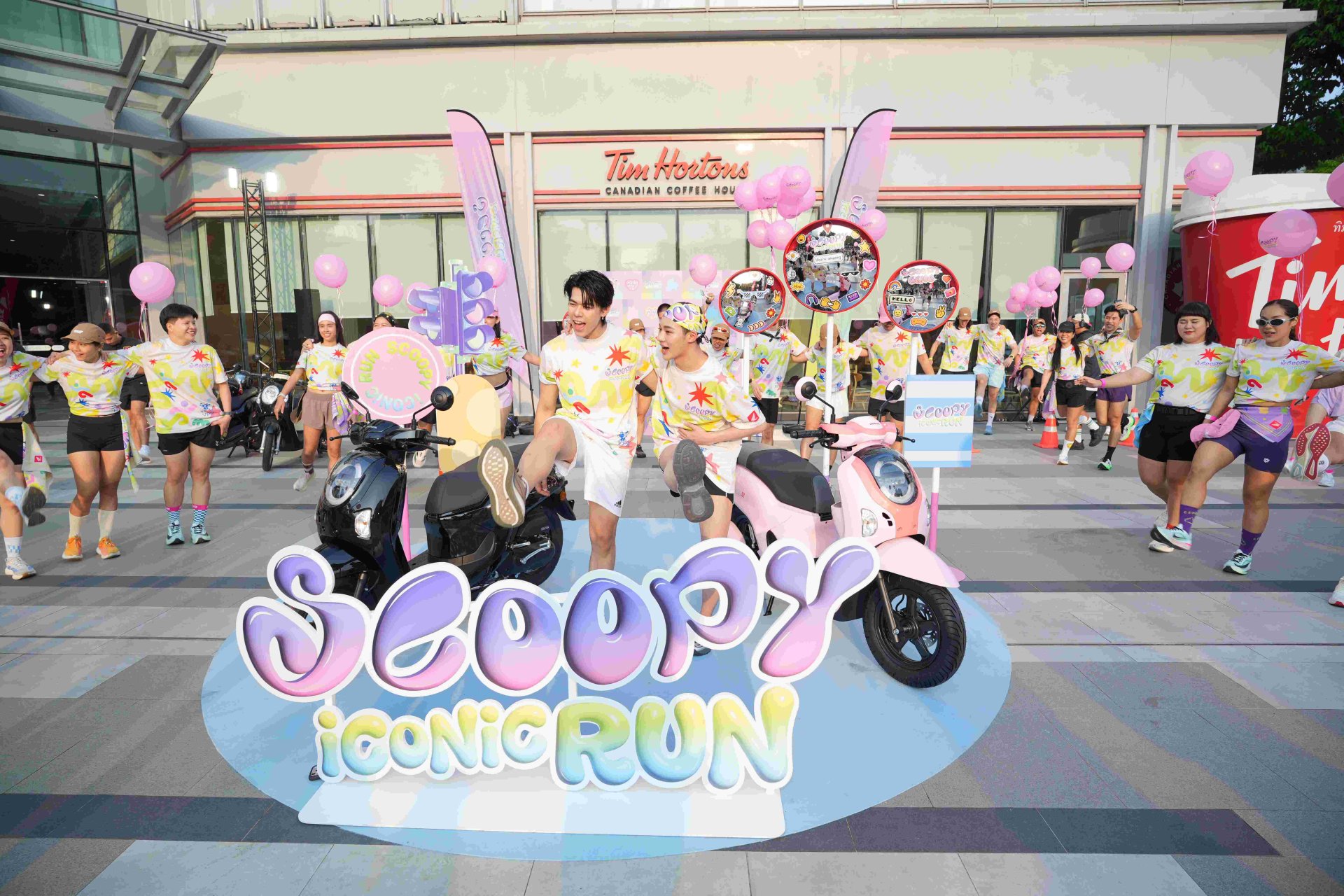 ตุ้ยเลโก้ LYKN นำรูทแก็งรันเนอร์ ร่วมวิ่งซิตี้รัน Scoopy iCONiC Run เอาใจสายฟิตสายแฟ โชว์สปิริตสไตล์ไอคอนิคแก๊ง